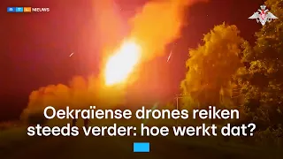 Dit is hoe Oekraïense drones steeds grotere afstanden bereiken | RTL Nieuws