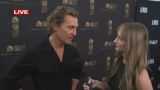 Matthew McConaughey in Little Rock for Filmland event