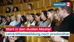 First cohort begins dual master's program - teacher training becomes even more practice-oriented