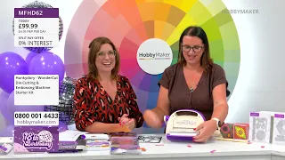 14/09/2026 HobbyMaker- Hunkydory 18th Birthday, Pretty In Paper By B, Emlems & Sweet Poppy Stencils