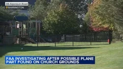 Possible plane part found on northwest suburban church grounds
