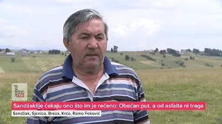 Sandžaklije čekaju ono što im je rečeno: Obećan put, a od asfalta ni traga