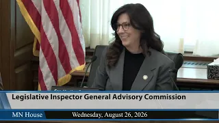 Legislative Inspector General Advisory Commission 8/26/26