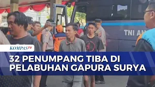 32 KM Mutiara Sentosa Passengers Arrive in Surabaya, 30 Survived and 2 Deceased | KOMPAS SIANG