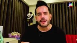 Manny Cruz estrena su audiovisual en Las Tardes del 25 - Que rico es el merengue con Johnny Ventura