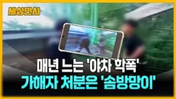 매년 느는 '야차 학폭'...가해자 처분은 '솜방망이?' [세상만사] #야차 #학폭 #학교폭력