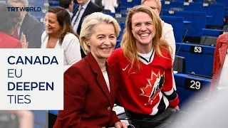 Canada and EU seek deeper strategic ties