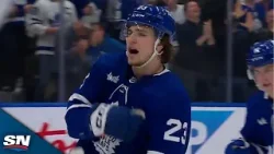 Matthew Knies Scores Opening Goal Off Pinpoint Pass From Mitch Marner