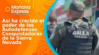 How much have the Autodefensas Conquistadoras de la Sierra Nevada grown and where are they located?