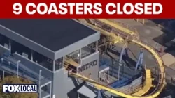 Shutdown of 9 Six Flags roller coasters puts park safety protocols in focus