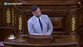 Rufián points to Sánchez's "big problem" due to Robles' rejection of his speech on the CNI