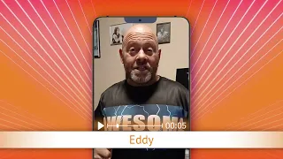 TV Oranje app videoboodschap - Eddy