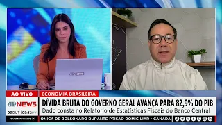 Economista analisa dívida bruta do Brasil: “95% do orçamento já é direcionado por força de lei”