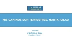 Mis caminos son terrestres. Marta Palau. La UNAM responde 1263