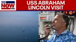 Trump envoys visit USS Abraham Lincoln aircraft amid Iran tensions