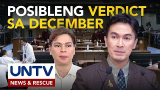 Impeachment court, posibleng magkaroon na ng final verdict sa December 16, 2026 — Atty. Tongol