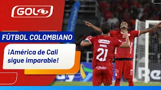América derrotó a Junior, sigue invicto y es líder de Liga