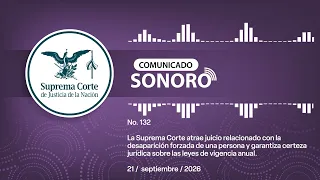 Audio Communiqué No. 132 / 2026