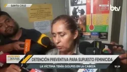 Dictan detención preventiva para el feminicida de su pareja en el Plan 3.000