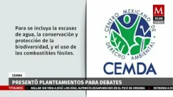 CEMDA presentó propuestas ambientales para debates presidenciales 2024