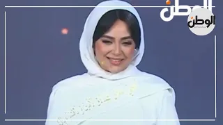 ظهور مميز لهبة مجدي في احتفالية المولد النبوي.. والرئيس السيسي أدعو الله أن يعافيك