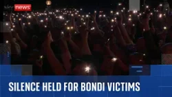 Sydney holds moment of silence for Bondi Beach victims