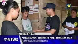 Pemuda Advent Wilayah Luwu Utara Berbagi 36 Paket Bingkisan Kasih | Flash News