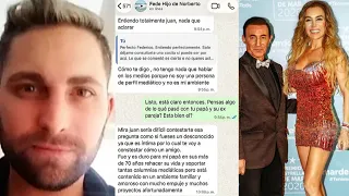 FEDERICO, NORBERTO MARCOS'S SON, BREAKS HIS SILENCE AND LASHES OUT AT FÁTIMA FLÓREZ