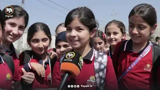 سۆران.. ١٧ ساڵە قوتابییانی گەڕەکی ئیچ قەڵا لە نێو کابینەدا وانە دەخوێنن