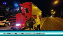 EMNİYET TRAFİK EKİPLERİNDEN DENETİM FAALİYETİ