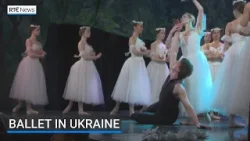 Ballet on the front line in Ukraine | RTÉ News Ballet on the front line in Ukraine | RTÉ News