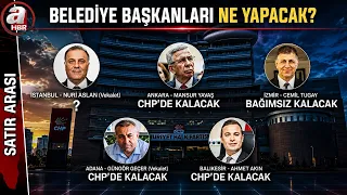What do CHP municipalities say to the New Party? | A Haber