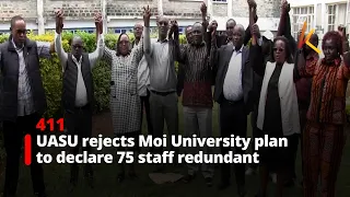 UASU rejects Moi University plan to declare 75 staff redundant