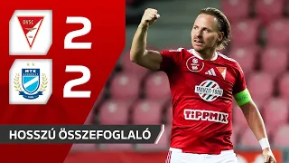 OTP Bank Liga: Debreceni VSC–MTK Budapest 2–2 | hosszú összefoglaló