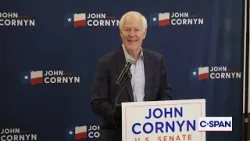 Sen. John Cornyn Primary Night Remarks on Moving Into a Run-off Election Sen. John Cornyn Primary Night Remarks on Moving Into a Run-off Election