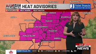 First Alert Forecast at Noon on 9/1
