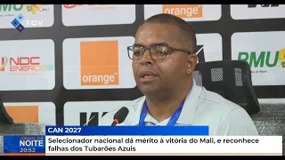 AFCON 2027: National coach credits Mali's victory and acknowledges Blue Sharks' mistakes
