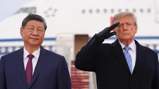 President Trump meets with China's Xi Jinping, stakes high for trade, AI and oil prices