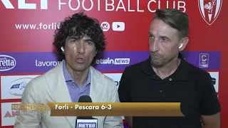 Forlì - Pescara 6-3, Epifani: “Serve un centrocampista forte”
