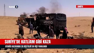 Deadly Crash in Syria! 35 Dead, 30 Injured