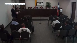 McGregor resident launches mayor recall effort over water, transparency concerns