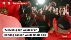 Marokko-fans door het dolle heen na bereiken finale Afrika Cup
