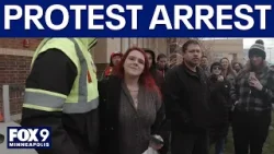 St. Paul protester speaks after Easter morning church arrest