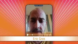 TV Oranje app video message - Eric Gros