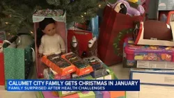 South suburban family in need receives special Christmas surprise in January