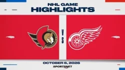 NHL Highlights | Senators vs. Red Wings - October 6, 2026