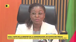 HAAC / Visit by the Minister of Communication, in charge of Media: Understanding the Guidelines