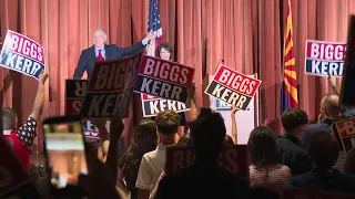 Andy Biggs announces running mate
