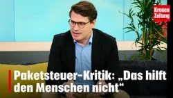 Criticism of the parcel tax: "This doesn't help people" | krone.tv KRONE AT NOON Clips