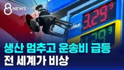생산 멈추고 운송비 급등…에너지 공급 '빨간불' / SBS 8뉴스